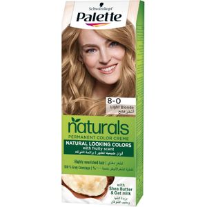 Palette صبغة باليت ناتشورال     0-8 أشقر فاتح   50 مللي