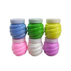 Moldable Foam Jars Multi-Color Educational Slime