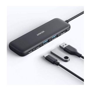Anker موزع USB-C 332، موصل USB-C 5 في 1