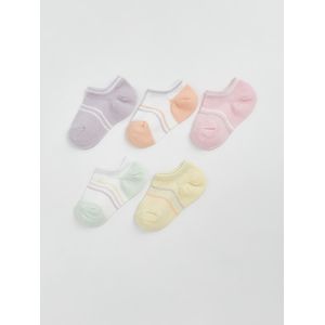 LC Waikiki مجموعة 5 من الجوارب المخططة للبنات الرضع