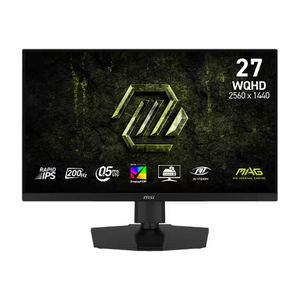 MSI إم إس آي MAG 274QPF E20 – شاشة 27 بوصة WQHD 200Hz رابيد IPS