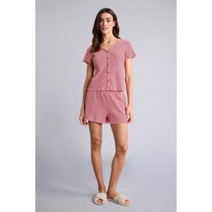 Defacto طقم قصة عادية نص كم - قطعتين