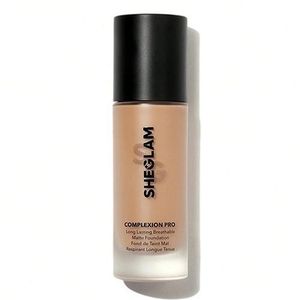 SHEGLAM Long Lasting Matte Foundation 30ml – Full Coverage Oil Control Lightweight Makeup Base for All Skin Types