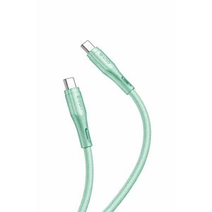 كابل شحن ونقل بيانات سريع PD 27W يو اس بي C إلى آيفون ,طول 1.2 متر أسود، متين ومرن