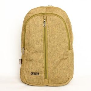 Force Daily Backpack - 14" Pattern Linen Olive - Size 44 X 30 X 18 Cm.