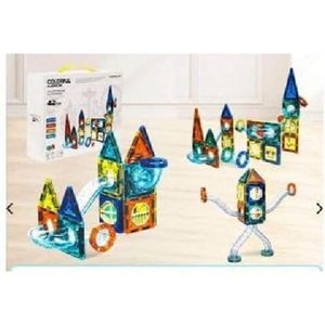 Magnetic Pipeline Building Block 42pcs