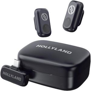 Hollyland Wireless Microphone Lark A1 Duo Combo Black