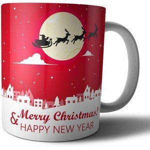 كوب سيراميك عيد ميلاد مجيد من Web Afandy