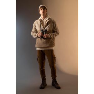 Defacto Man Regular Fit Trousers - Haki