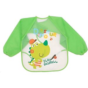 Waterproof Bib - Durable Long Sleeve Baby Bib for Mess-Free FeedingPerfect for Toddlers 6 Months to 3 YearsEasy to Wash