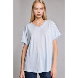 Defacto V-Neck Short Sleeve T-Shirt