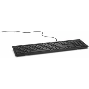 DELL لوحة مفاتيح من ديل سلسلة KB216 بمنفذ USB اللون اسود - لاجهزة انسبيرون 3459 , 5759 ولاتيتيود 3310 2 في 1 و34XX و35XX و7390