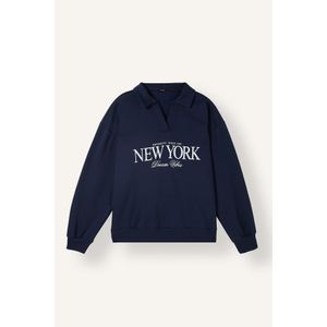 Defacto Relax Fit Printed Long Sleeve Sweatshirt