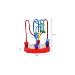 Genetic Baby Circle Bead Wire Maze Wooden Toys - Engaging Educational Fun for Kids