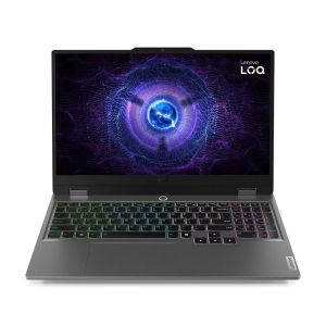 Lenovo LOQ 15IAX9 Gaming Laptop with LA1 Ai Chip NVIDIA GeForce RTX 3050 6GB Intel 12th Gen i5-12600HX 15.6 Inch FHD IPS 144Hz 100% sRGB with G-Sync 16GB DDR5 RAM 512GB PCIe SSD HD Camera Backlit Keyboard Wi-Fi 6 Win11 Luna Grey