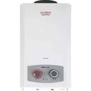 Olympic  Electric Delta Gas Water Heater-OYG10113WL - 10 Liter – White