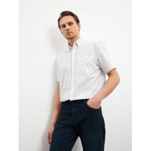 Regular Fit Striped Men's Shirt