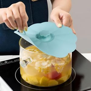 أغطية طعام سيليكون قابلة للتمدد، أغطية طعام متعددة الاستخدامات، أغطية طعام مقاومة للرذاذ، مناسبة لأطباق، أكواب، حاويات، فواكه، مثالية للحفاظ على طعامك طازجًا (غطاء 20)