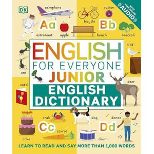 English for Everyone Junior English Dictionary: Learn to Read and Say More than 1,000 Words Flexibound