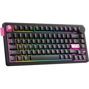 Onikuma MT706 Tri-Mode Gasket RGB Gaming Mechanical Keyboard - Black