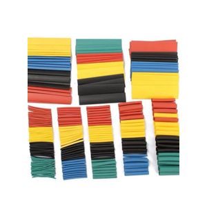 Heat Shrink Tubing Kit Heat Shrink Tubing for Wrapping Wires and Electrical Insulation, Assorted Cable Wrap Tubing Kit for Crafts, 164 Pieces