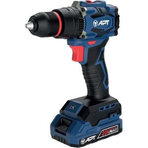 Apt شنيور دقاق 10مم معدن 20 فولت 50 نيونم 2امبير 1 بطارية وشاحن