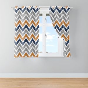 Cartela Print Curtain Grommet PR1402 (1 panel)