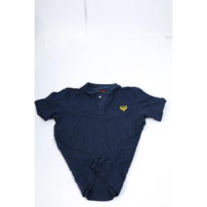 COBA basic fabric short sleeves polo desgin tshirt for men-navyblue-m