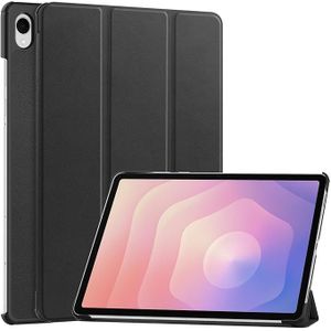 Slim Folio Case for Samsung Galaxy Tab S11 (11-inch) 2025 SM-X730/SM-X736B – Smart Cover with Auto Wake/Sleep, Adjustable Kickstand, Shockproof Lightweight Hard Shell -Black