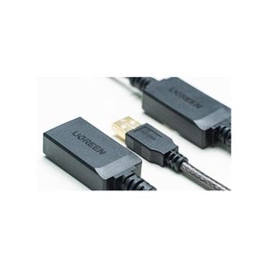 UGREEN 15m USB 2.0 Type A Male to Female Active Extension Cable with chipset for Printer Oculus Rift HTC Vive Xbox Kinect Playstation Camera Webcam USB Headset Security Camera etc. (10323)