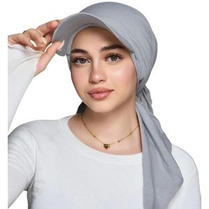 كاب سكارف جاهز علي اللبس برباط خلفي