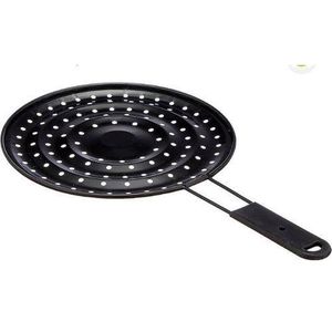 Circle With Black Stainless Steel Handle
