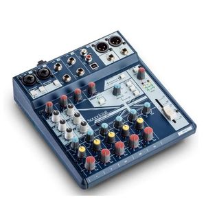 Soundcraft - Notepad-8FX - 8 Channel Desktop Mixer with USB and Lexicon Effects