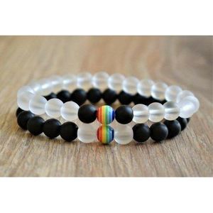 Cables Of Different Stones For Unisex - Clips