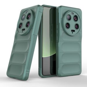 GOLDEN MASK جراب ماجيك كيس كفر حماية للهاتف - (اخضر) (Xiaomi 13 Ultra) شاومى 13 التر