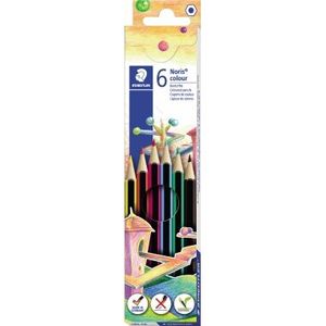 Staedtler الوان خشب نوريس من ستادلر، متعدد الالوان (علبة من 6 اقلام)