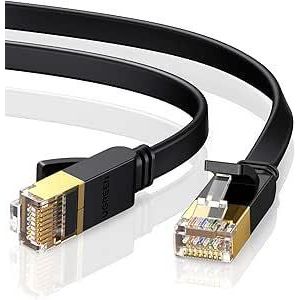 Ugreen  Cat 7 U/FTP Lan Cable Flat Design 5m (Black) - 11263
