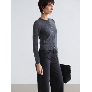 LC Waikiki Women's Crew Neck Knit Cardigan
