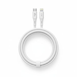 Top كابل شحن سريع 27 واط من USB-C إلى Lightning – بطول 2 متر – شحن PD عالي السرعة ونقل بيانات – متوافق مع آيفون 14/13/12/11/X/8/SE، آيباد