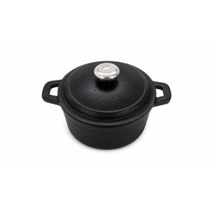 20cm Cast Iron Cooking Pot with Lid – Heavy Duty Dutch Oven for Cooking and Serving