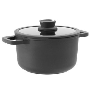 Covered stockpot non-stick Stone+ 24x14cm