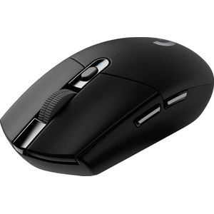 Logitech 305 LIGHTSPEED Wireless Gaming Mouse, HERO 12K Sensor, 12,000 DPI, Lightweight, 6 Programmable Buttons, 250h Battery Life, On-Board Memory, PC-Mac - Black