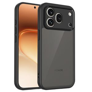 جراب TM فاميه نصف شفاف لـ Honor 600 Pro 5G , جراب حماية مضاد للصدمات بحواف حماية للكاميرا وتصميم نحيف وخفيف