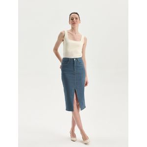 LC Waikiki Slim Fit Denim Skirt