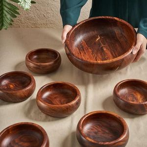 General Flat Dish, Size10 Cm, Handmade From Healthy Wood, 100% Natural Colors