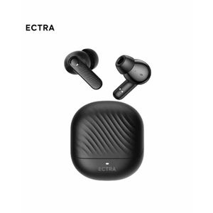 Kieslect سماعات أذن لاسلكية حقيقية ECTRA Earbuds Free ANC، تشغيل لمدة تصل إلى 60 ساعة، إلغاء الضوضاء النشط ANC، وضع الشفافية، ميكروفون مزدوج بتقنية ENC لإلغاء الضوضاء، مقاومة للماء IPX4، أسود