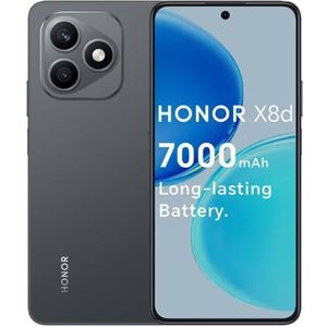 Honor X8d -ثنائي الشريحة 4G  رامات 8 جيجا - 256 جيجا بايت - أسود