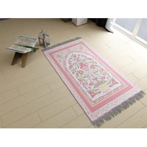 Large Prayer Rug Velvet Padded with comfy fiber 68CM *115 CM.