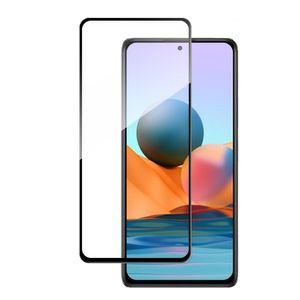 5D Full Glass Screen Protector For Xiaomi Redmi Note 10 Pro/Note 10 Pro Max 5D Black Frame - Black