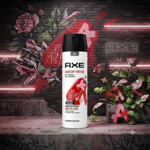 Axe Anarchy For Her Spray 250ML - Long Lasting Deodorant Body Spray for Women 